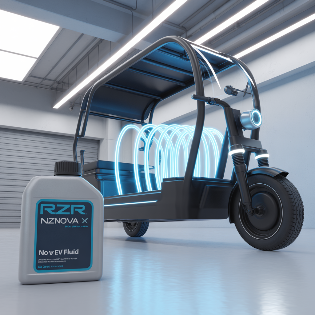 Powering the Future: RZR NOVA X Launches Specialized EV Fluids for E-Rickshaws